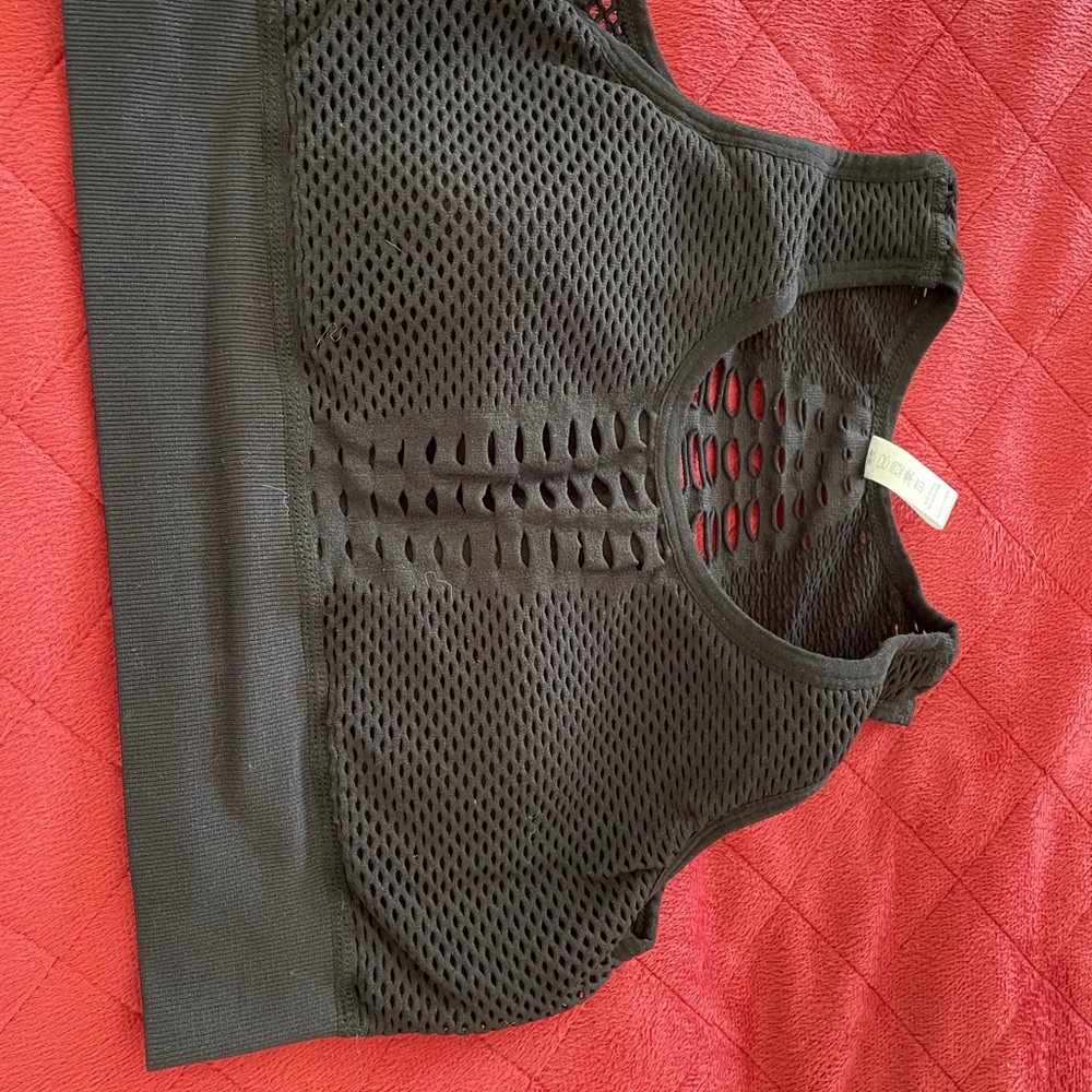 High neck line sports bra/tank